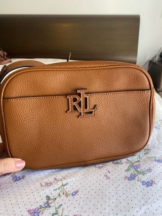 Bolso Marrón Ralph Lauren Auténtico