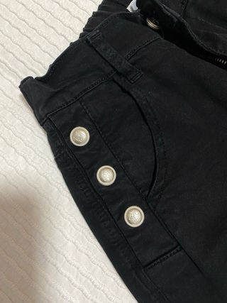 Pantalones cargo negros