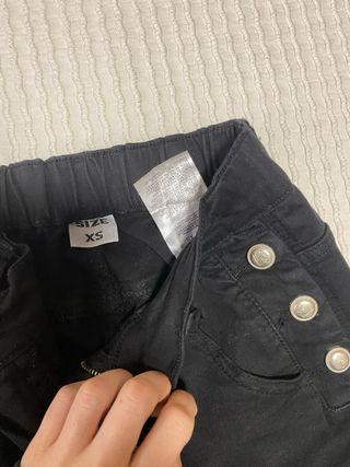 Pantalones cargo negros