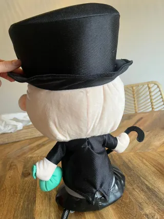 Peluche Mr. Monopoly con sombrero