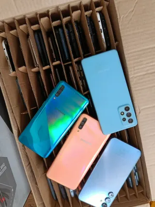 Lote móviles Samsung usados