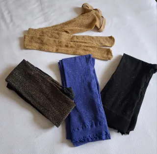 Set collant lurex T.U.