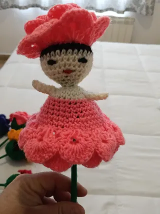 Flores hechas a Mano en Perú, 3 flores por 10 euro