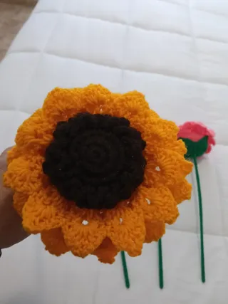 Flores hechas a Mano en Perú, 3 flores por 10 euro