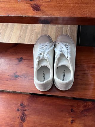 Zapatillas Pull&Bear chico blancas