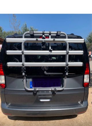 Portabicicletas portón 3 bicis