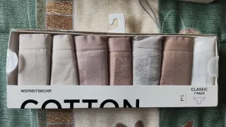 Pack 7 bragas Women'secret Talla L