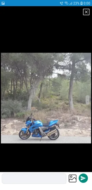 Kawasaki Z1000 con extras