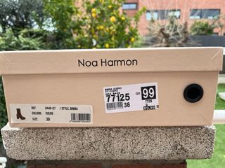 Botines Noa Harmon Marrones Charol