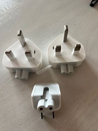 Adaptadores de enchufe Apple x3