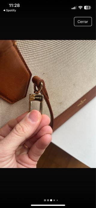 Borsa Louis Vuitton Beige e Marrone