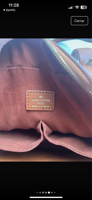 Borsa Louis Vuitton Beige e Marrone