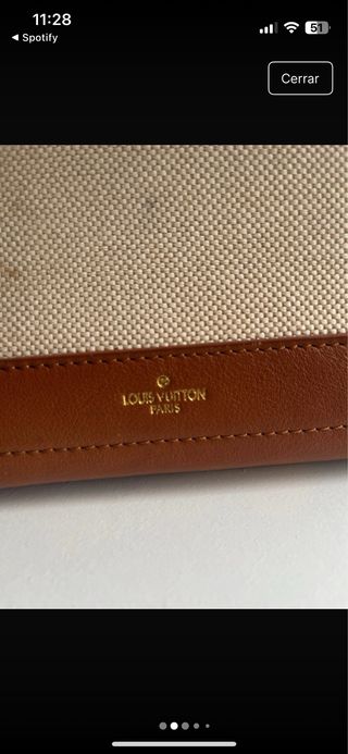 Borsa Louis Vuitton Beige e Marrone