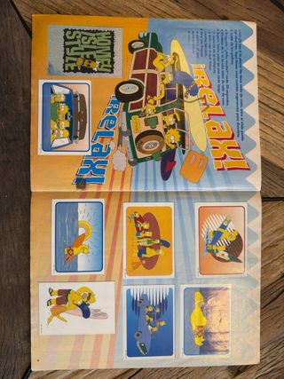 Álbum Los Simpsons Cromos Panini
