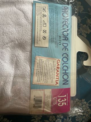 Protector Colchón Rizo Cama 135 cm