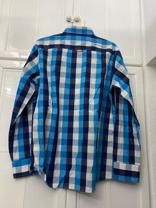 Camisa Spagnolo cuadros hombre