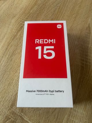 Redmi 15 Nuevo, sin estrenar. 128GB 6GB de RAM