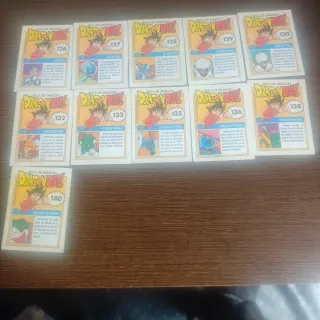 86 cartas Colección Dragon Ball