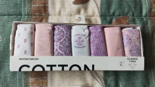 Pack 7 bragas Women'secret talla L