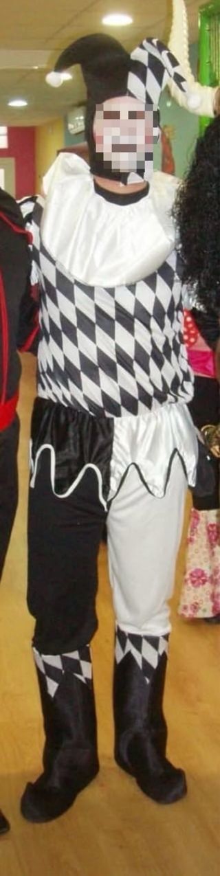 Disfraz Arlequín Talla Única