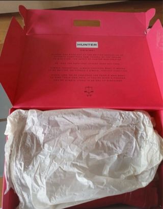 Botas Hunter Rojas Talla 36