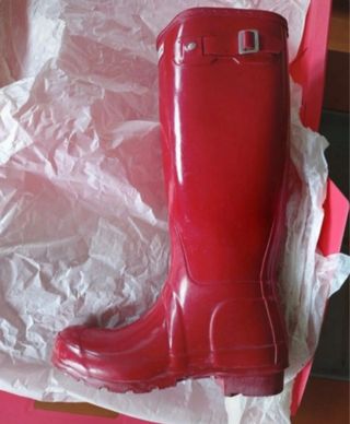 Botas Hunter Rojas Talla 36