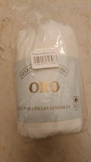 Bajera ajustable 135 cm Algodón Beige