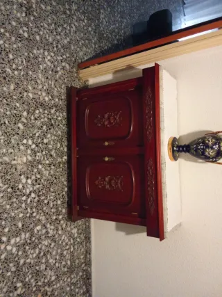 Mueble de entrada de madera