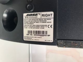 Altavoces Bose 301 Series V Negros