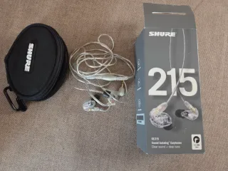 Shure SE215 Auriculares Aislamiento Sonido