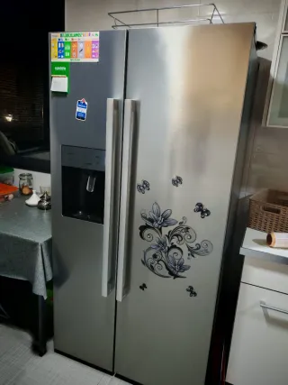 Nevera Combi Acero Inoxidable