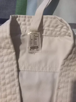 Kimono Decathlon Talla 120cm Blanco