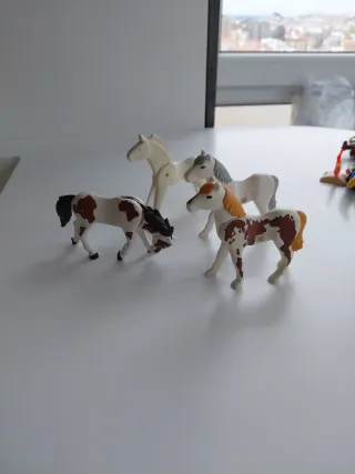 Playmobil Caballos Juguete con  holgura cabeza