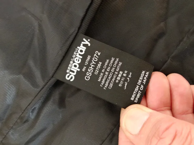 Superdry Liberty Bell Peacoat Talla S