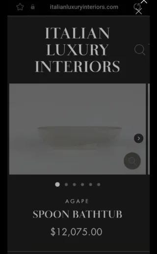 Vasca ovale in pietra