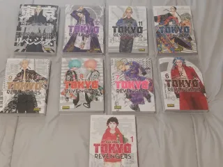 Tokyo Revengers – lote 9 tomos, estado muy bueno.