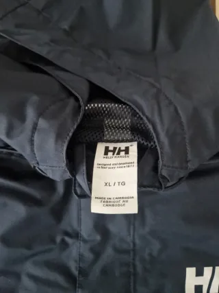 Chaqueta Helly Hansen Seven J Impermeable Azul