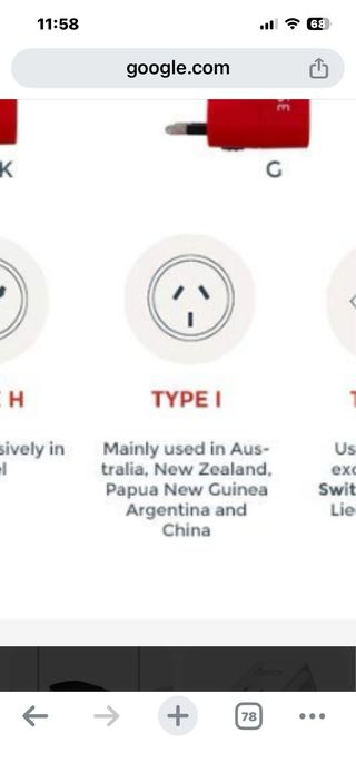 Cable de alimentación Apple Australia, china