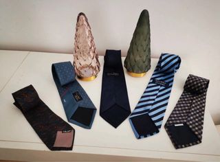 Lote 5 corbatas elegantes