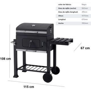 BARBACOA CARBÓN 6-10 PER