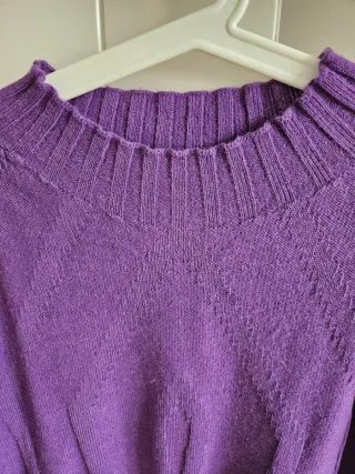 Jersey Punt Roma lila talla G – como nuevo