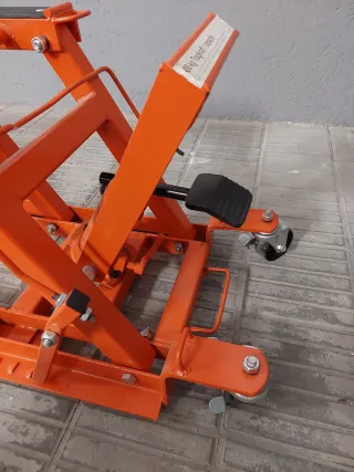 Elevador tijera banco para motos 400kg