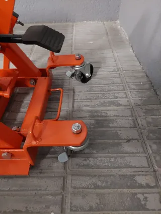 Elevador tijera banco para motos 400kg