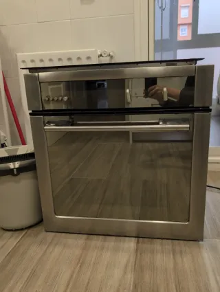 Placa vitrocerámica Bosch + Horno Balay