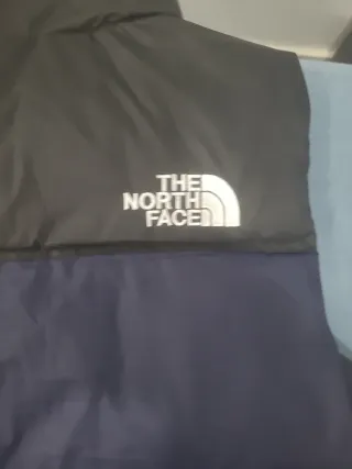 Chaleco The North Face Negro y Azul