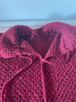 Poncho Lana Vintage Años 80