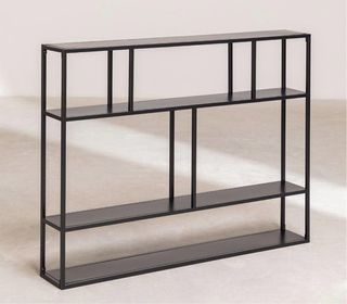 Estantería Modular Acero Negra 120cm