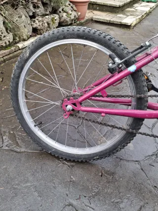 Bicicleta infantil rosa