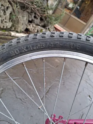 Bicicleta infantil rosa