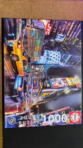 Puzzle Educa 1000 piezas Times Square